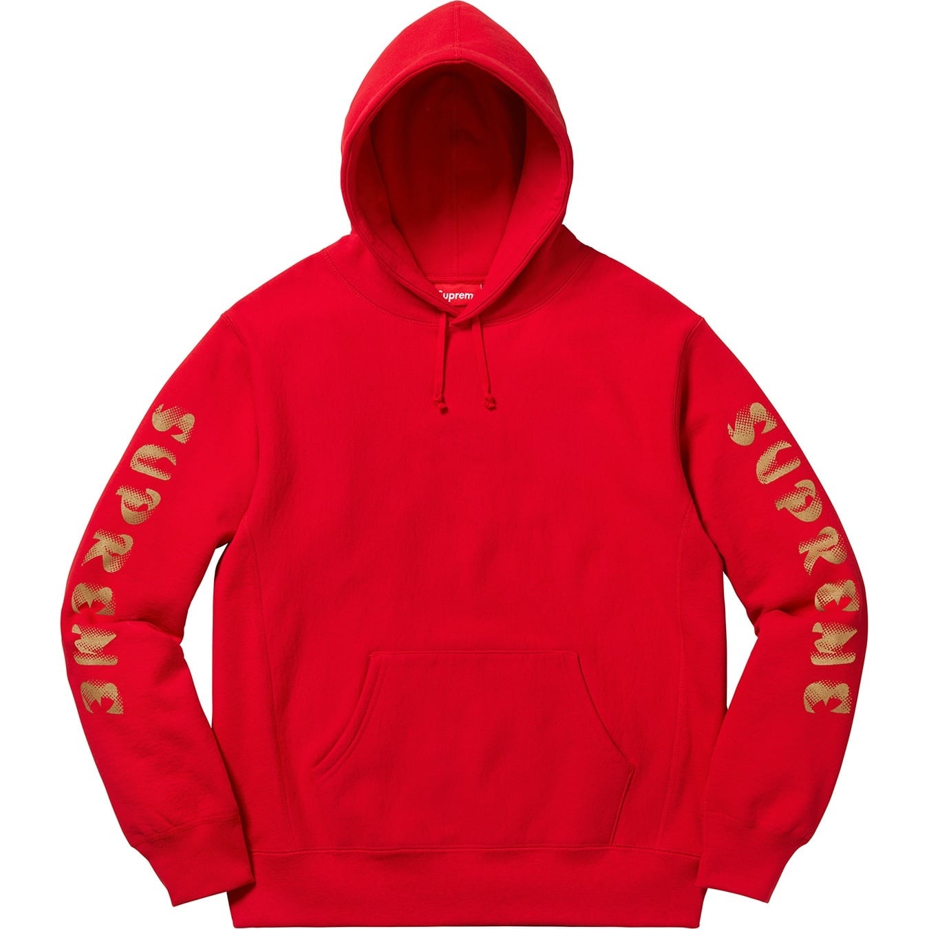 Gradient Sleeve Hooded Sweatshirt view 4
